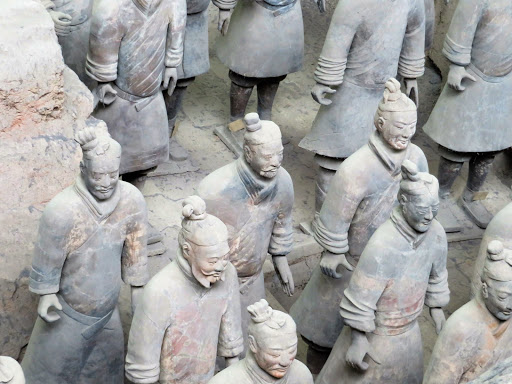 Terracotta Warriors of Xi'an China 2016