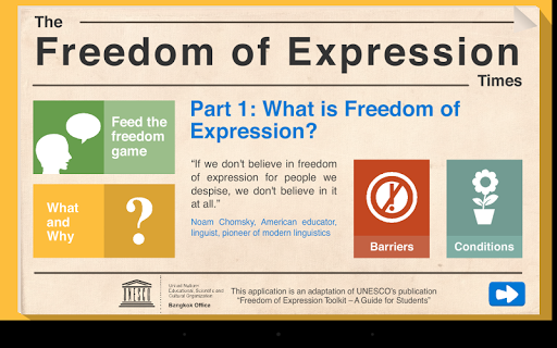 UNESCO Freedom of Expression