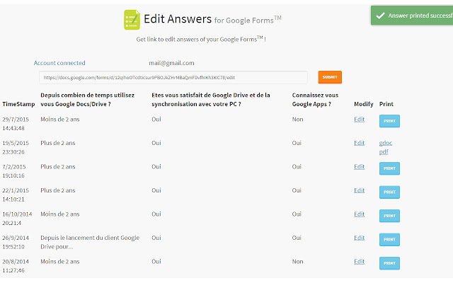 Edit & Print Answers for Google Forms™ chrome extension