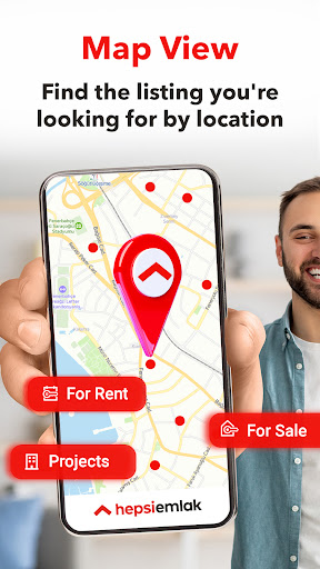 Screenshot Hepsiemlak – Property Listings