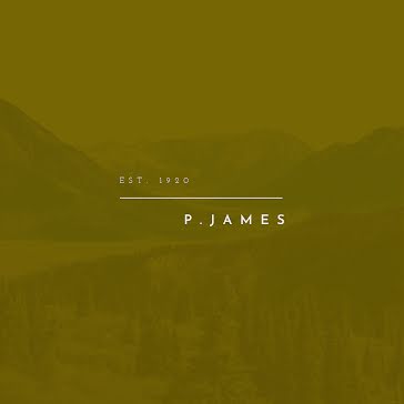 P James 1920 - Logo template