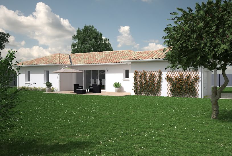  Vente Terrain + Maison - Terrain : 450m² - Maison : 103m² à Le Taillan-Médoc (33320) 