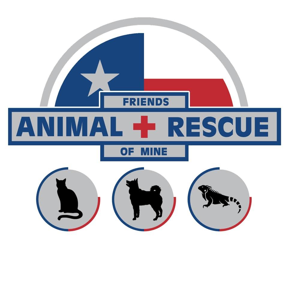 May be an image of text that says 'FRIENDS ANIMAL + RESCUE OF MINE'