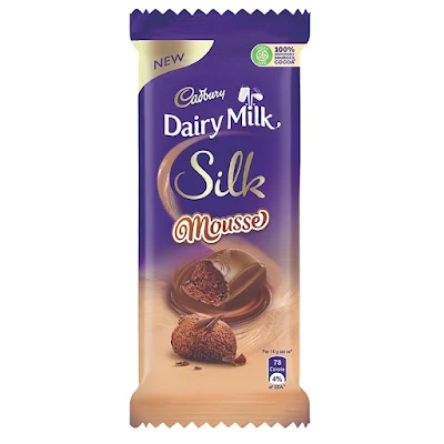 Cadbury Dairy Milk Silk Mousse Chocolate Bar 50 Gm