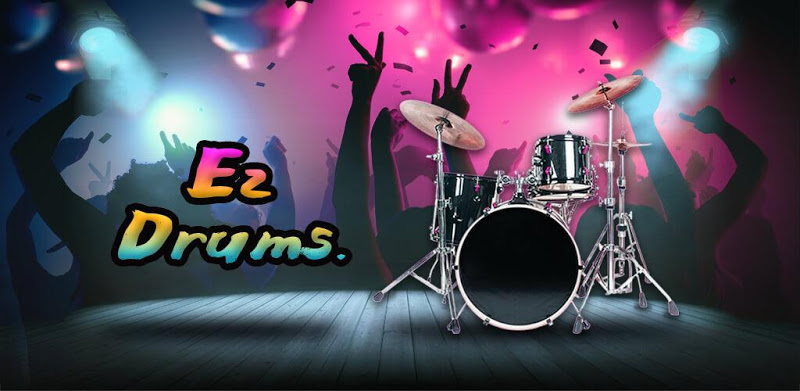 Easy Real Drums-Real Rock and jazz Drum music game