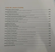 Bawarchee menu 1