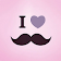 Mustache Wallpaper HD icon