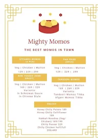 Mighty Momos menu 1