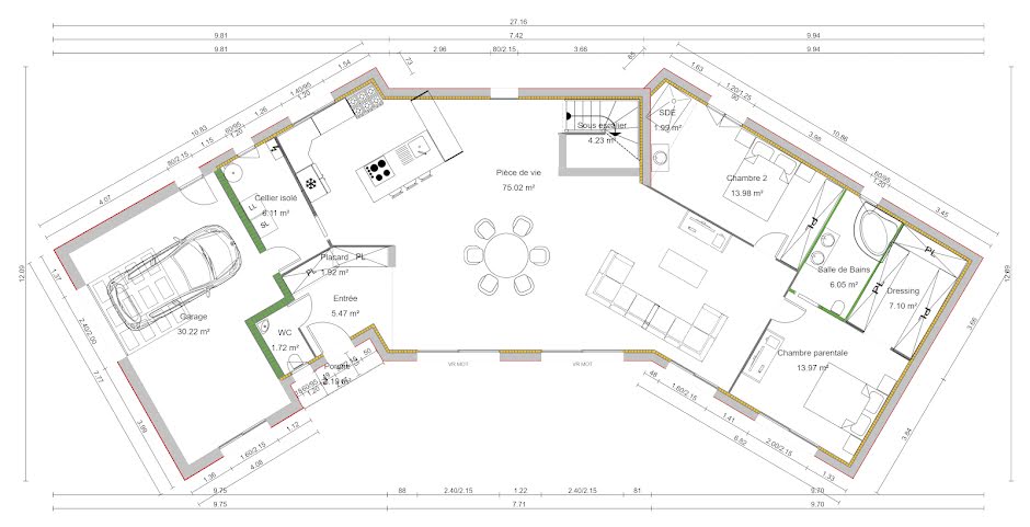 Vente maison 5 pièces 183 m² à La Roquebrussanne (83136), 839 000 €