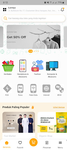 Screenshot Pasaraya
