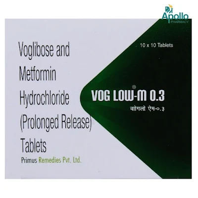 Vog Low M 0.3 Tablet 10's