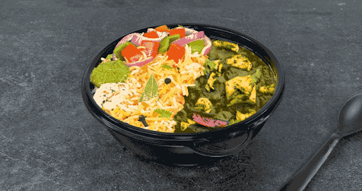 Singh Da Saag Chicken Masala Rice Bowl