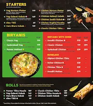 Charcoal Eats menu 1