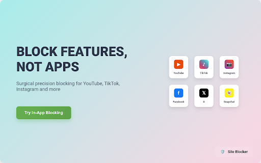 Site Blocker screenshot 4