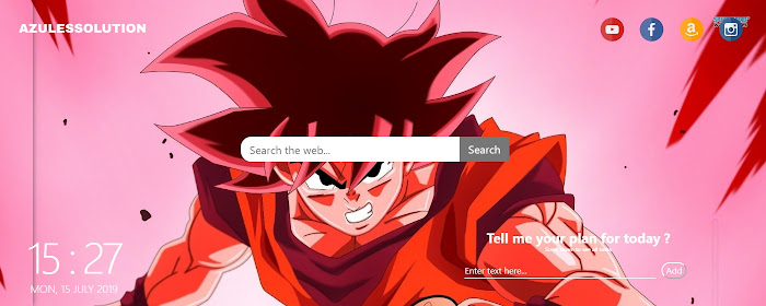 Dragon Ball Z Wallpaper - New Tab Theme marquee promo image