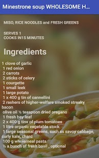 Soup Recipe Minestrones - náhled