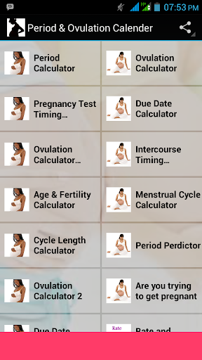 Period Ovulation Calender