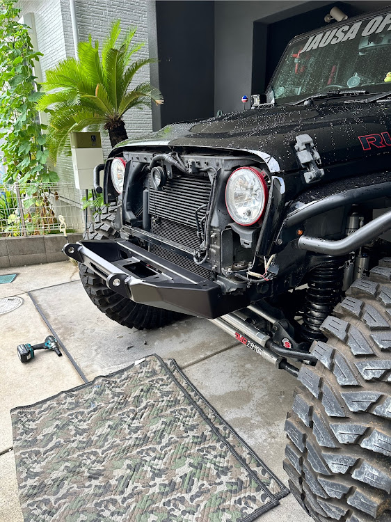ラングラーアンリミテッドのmotobilt・トマホーク・tomahawk・バンパーに関するカスタム事例の投稿画像10枚目