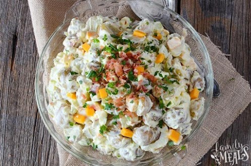 Fully Loaded Potato Salad