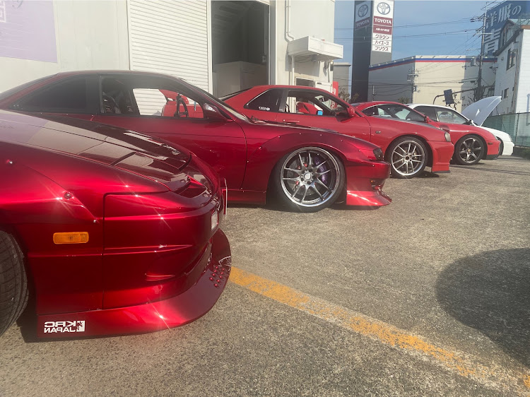 スカイラインのGW・ドライブ・s14後期、シルビア・友達とコラボ！！に関するカスタム事例の投稿画像13枚目
