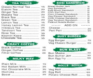 Mud Cups menu 1