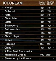 Aadesh Cafe & Ice Cream menu 1