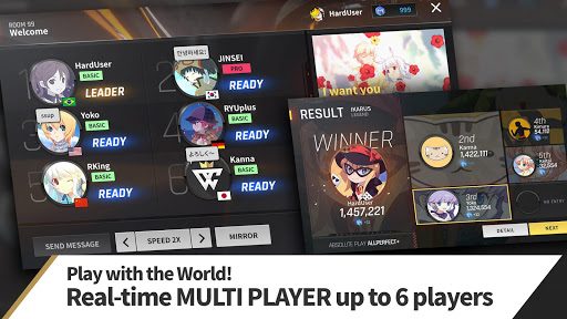 TAPSONIC World Champion - rhythm game 3.5.0 screenshots 1