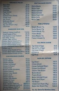 Vidith's House of Food menu 1