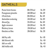 Fitness Trucks menu 5