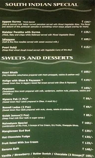 Naivedyam menu 6