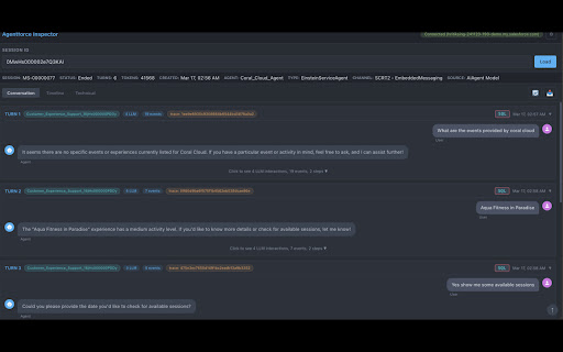 Agentforce Inspector screenshot 2
