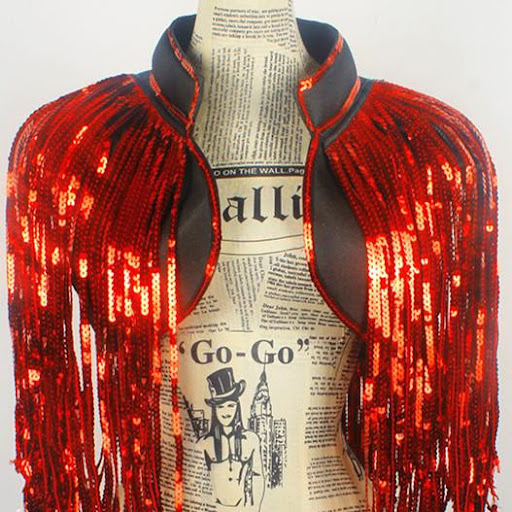 Title 9, Dance Dress Sequin Fringe Vest
