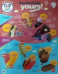 Baskin Robbins menu 2