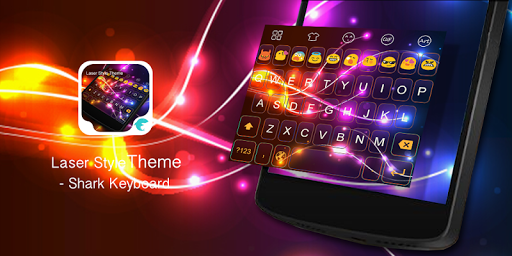 Emoji Keyboard-Laser Style