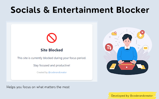 Socials & Entertainment Blocker