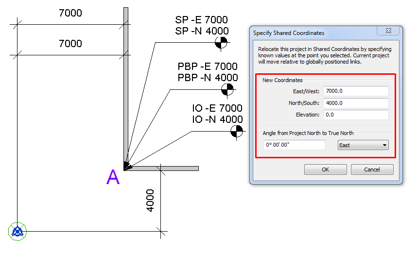 Coordinates in Revit – Shared coordinates explained 13