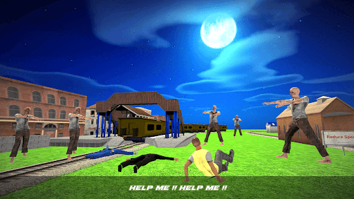 Screenshot Train Zombie Shooting 3D Game