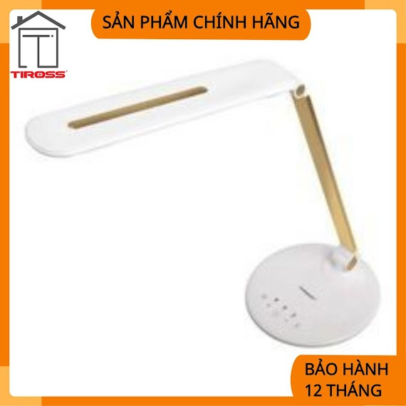 [Tiross - Việt Nam] Đèn Bàn Học Tiross 2 Màu Vàng, Bạc Ts1806