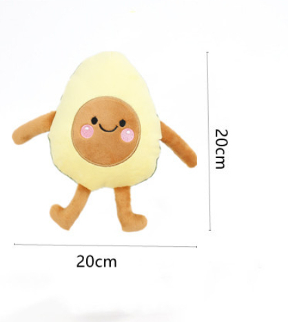 Title 2, Pet Sound Plush Toy Avocado Series Molar A dura...
