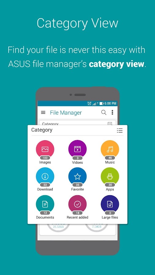   File Manager (File Explorer): captura de pantalla 