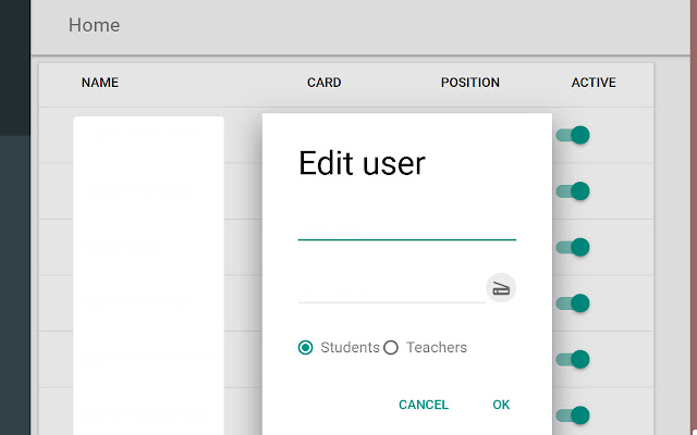 Card reader chrome extension