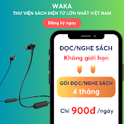 Thẻ Hội Viên Đọc/Nghe Sách Điện Tử Waka 04 Tháng