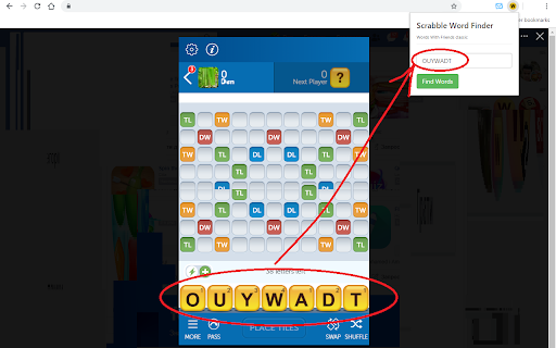 Scrabble Word Finder