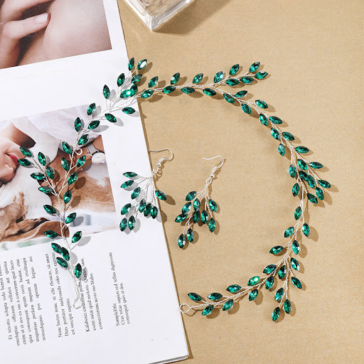 Title 5, Womens Fashion Ghost Crystal Hair Hoop, a styl...