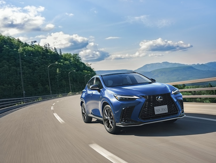 The sporty-looking new Lexus NX is on course for its SA debut. Picture: SUPPLIED