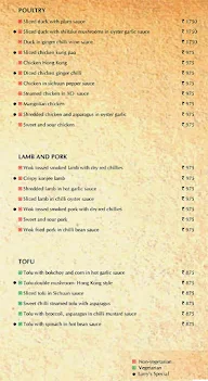 Larry's China - Taj Vivanta menu 3