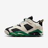 jordan retro 6 g nrg x eastside golf white/black/metallic gold/malachite