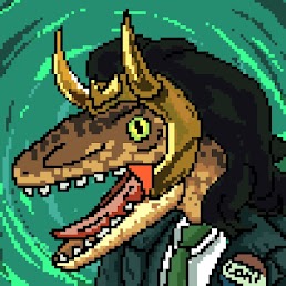 CryptoDinosaurs #141 - Loki Dino