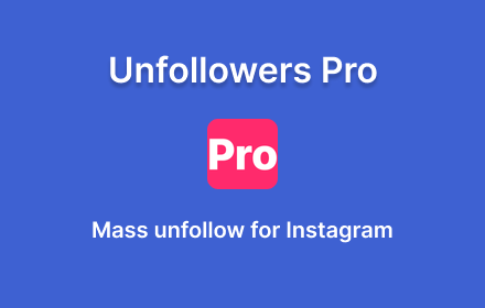 Unfollowers Pro small promo image