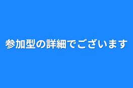 参加型の詳細でございます